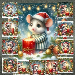 Christmas Candle Mouse