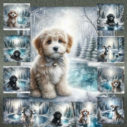Winter Pond Pups 6