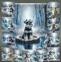 Winter Pond Pups 9