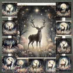 Moonlight Stags