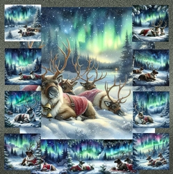 Resting Reindeer 2