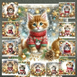 Festive Sweater Kitten