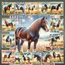 Country Shire Horse