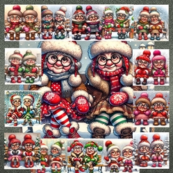 Festive Bench Mates Female