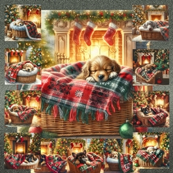Festive Snooze Pups 1