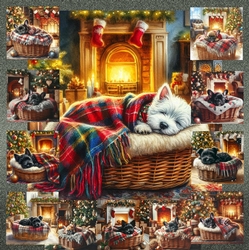 Festive Snooze Pups 7