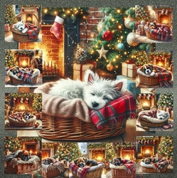 Festive Snooze Pups 8