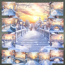 Winter Snow Bridge 