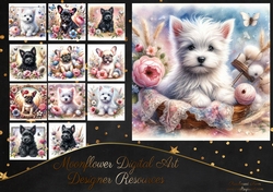 Spring Floral Pups 10