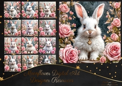 Pink Rose Bunnie 