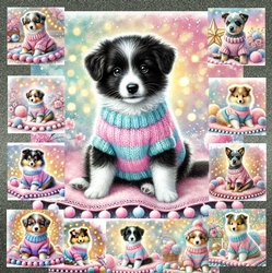 Sweet Pom Pom Pups 4