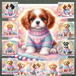 Sweet Pom Pom Pups 9