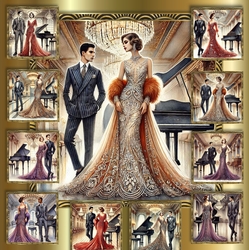 Art Deco Couple