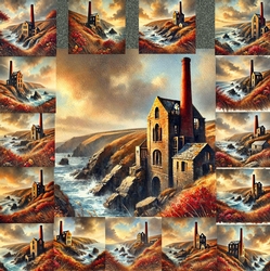  Cornish Autumn Coast Engine Hoiuse CUSTOMER REQUEST 