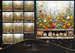 Wildflower Shelf