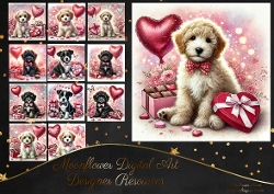 Valentine Love Pups 6