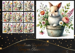  Flower Pot Bunnie 