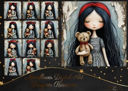 Just A Girl And Her Bear