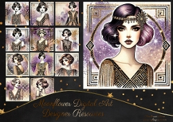 Art Deco Glitter 1
