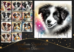 Sparkle Heart Pups 4
