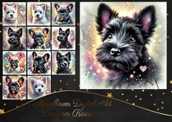 Sparkle Heart Pups 11