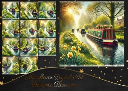 Spring Morning Narrow Boat 2
