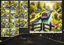Narrow Boat Lock