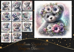 Floral Bear
