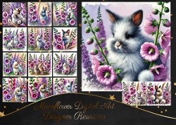 Floral Bunnie 2