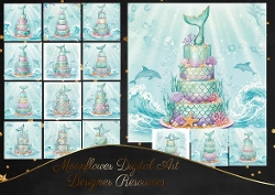 Mermaid Cakes