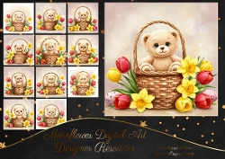 Easter Basket Teddy