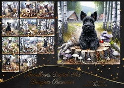 Mushroom Forest Pups 12