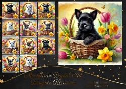 Easter Basket Pups 10