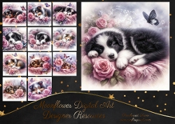 Dreamy Floral Haze Pups 4