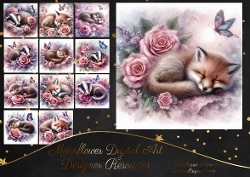 Rose Mixed Animals