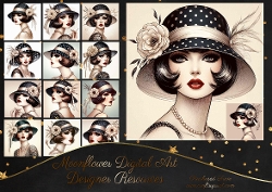 Vintage Lady 1