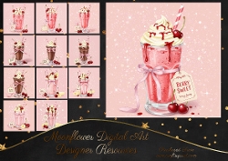 Berry Sweet Milkshake