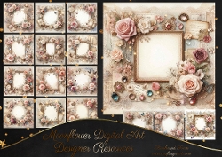 Beautiful Floral Frames