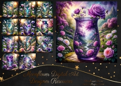 Floral Glass