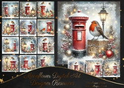 Christmas Robin Post 1