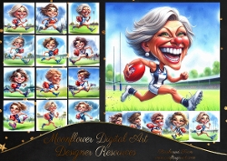 AFL Lady/Girls CUSTOMER REQUEST 
