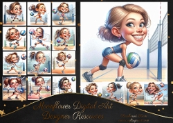 Volley Ball Girls/Lady CUSTOMER REQUEST 