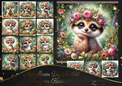 Floral Meerkat