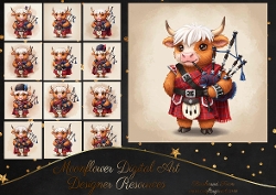 Bagpipe Cow