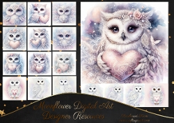 Beautiful owls CUSTOMER REQUEST KRISTINA