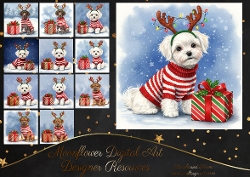 Christmas Gift Pups 1