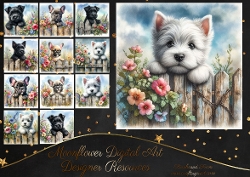 Garden Fence Pups 12