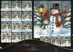 Lovely Snowmen 2