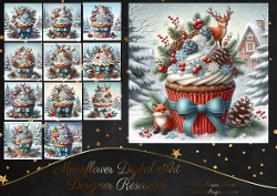 Festive Cup Cakes 2