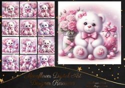 Pink Love Bears